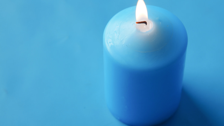 Blue Color Candle meaning