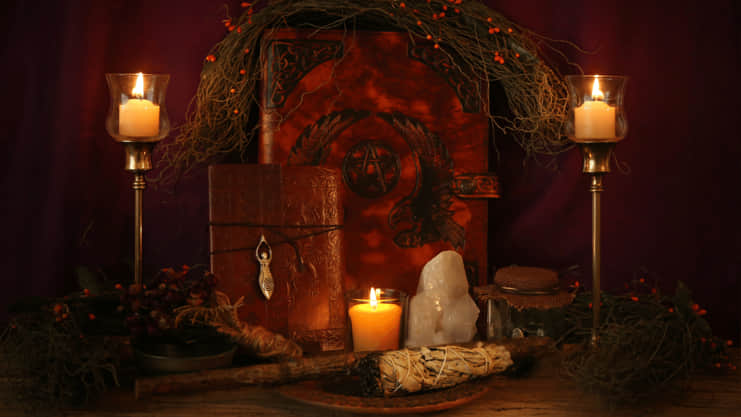 Wiccan candle Meaning